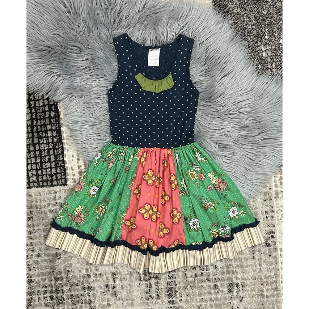 Matilda Jane Vintage Hammond Bay Cranberry Dress Size 8